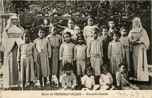 Nouvelle Guinee - Ecole de Thursday Islands -443586