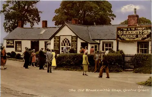 Gretna Green - Old Blcksmiths shop -445216