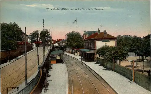 Saint-Etienne, La Gare de la Terrasse -366170