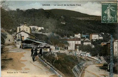 Grasse, le Lavoir de la Haute-Foux -367648