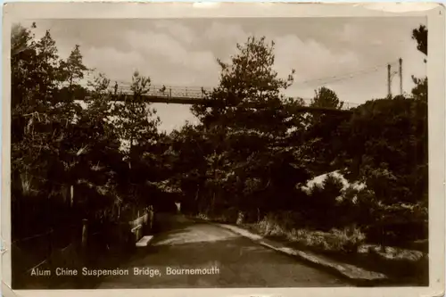 Bournemouth - Alum Chine Suspension Bridge -449542