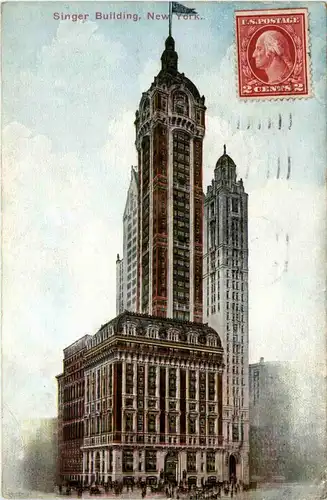 New York - Singer Building -450888