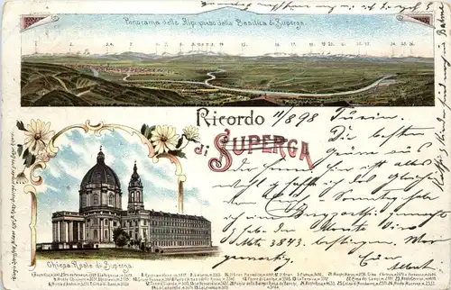 Ricordo di Superga - Litho -73962