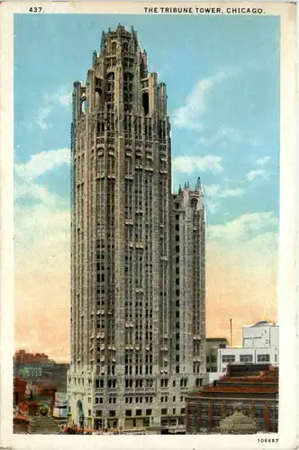 Chicago - Tribune Tower -450804