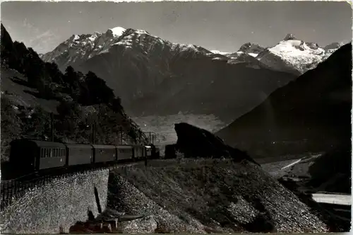 Lötschbergbahn bei Brig -452634