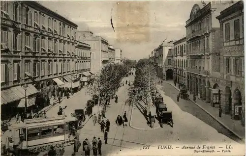 Tunis - Avenue de France - Tramway -431176