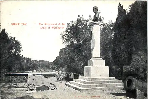 Gibraltar - The Monument of the Duke of Wellington -97320