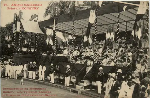 Guinee - Konakry - Inauguration du Monument -98112