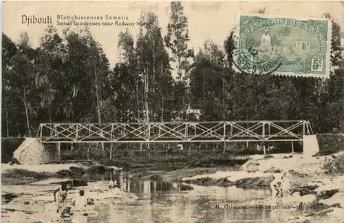 Djibouti - Railway bridge -98948