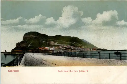 Gibraltar - Rock from the New Bridge -99512