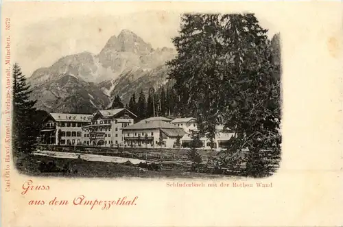 Gruss aus dem Ampezzothal - Schluderbach -74904