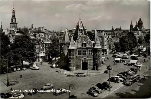 Amsterdam - Nieuwmarkt en Waag -75438