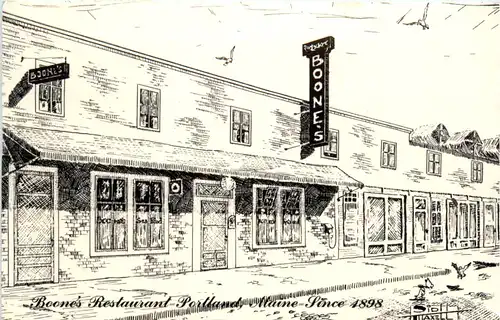 Portland - Boones Restaurant - Maine -457416