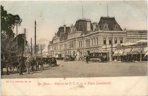 Buenos Aires - Edificio del FCS en Plaza Constitucion -457406