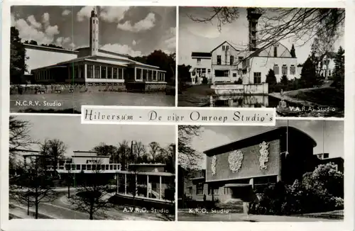 Hilversum - De vier Omroep Studio -459598