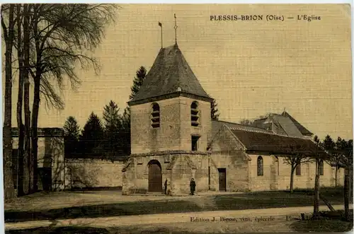 Plessis-Brion - L Eglise - Feldpost No 21 -464426