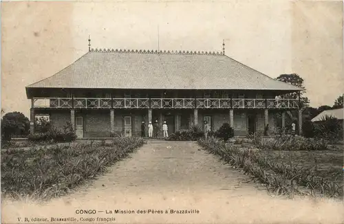 Congo - La Mission des Peres a Brazzaville -444580