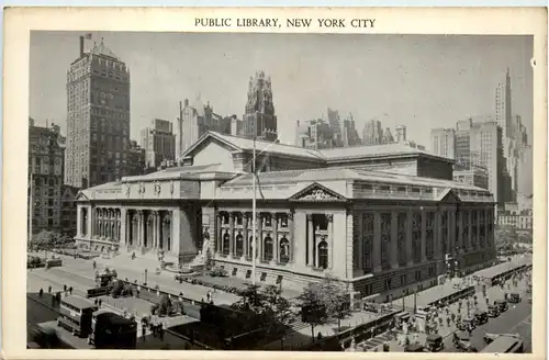 New York City - Public Library -444740