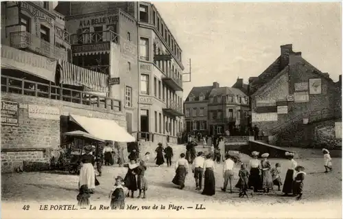 Le Portel - La Rue de la Mer -468236