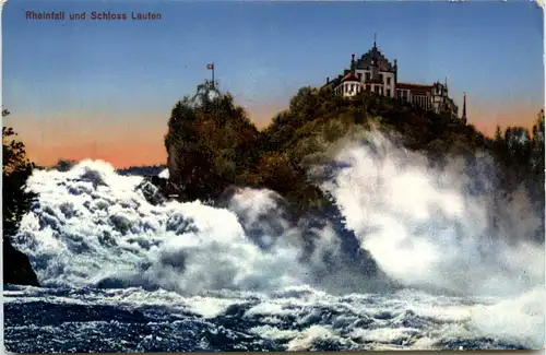 Schaffhausen Rheinfall und Schloss Laufen -467038