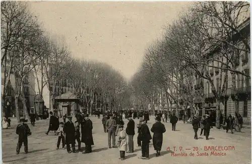 Barcelona - Rambla de Santa Monica -469276