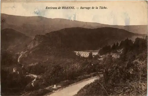 Environs de Roanne, Barrage de la Tache -365114