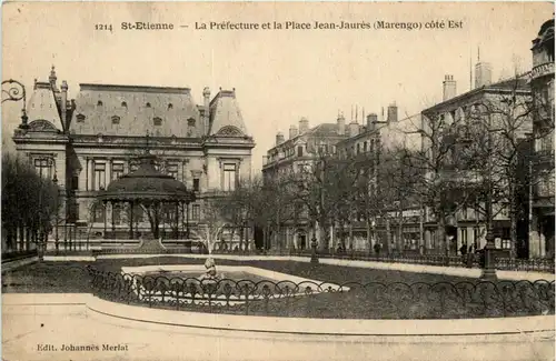 St-Etienne, La Prefecture et la Place Jean-Jaures -365794