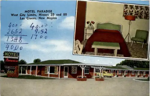 New Mexico - Motel Paradise - Las Cruces -470296