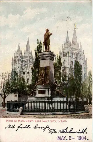 Salt Lake City - Pioneer Monument -470370