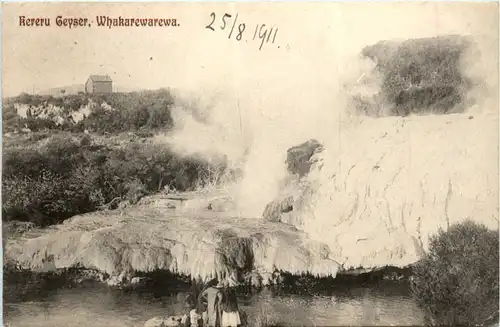 Whakarewarewa - Kereru Geyser - New Zealand -472948