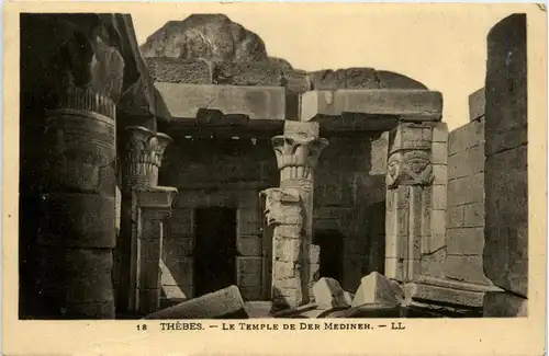 Thebes - Le Temple de Der Medineh -448898