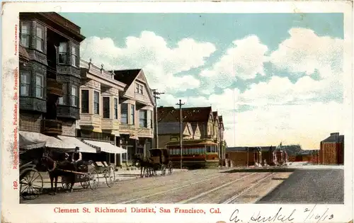 San Francisco - Clement Street -436980