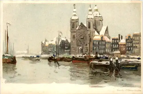 Amsterdam - Litho -475728