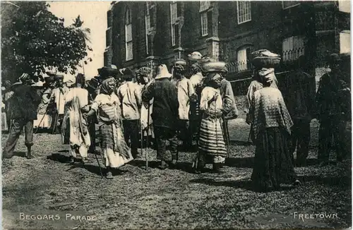 Freetown - Beggars Parade - Sierra Leone -477778