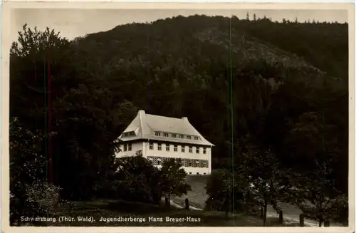 Schwarzburg, Jugendherberge Hans Bruer-Haus -378728