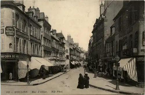 Moulins, Rue dÀllier -364676