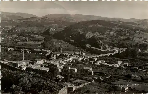 Aubenas, Vue sur Pont dÀubenas et la valle de lÀrdeche -364956