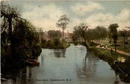 Christchurch - River Avon - New Zealand -97370