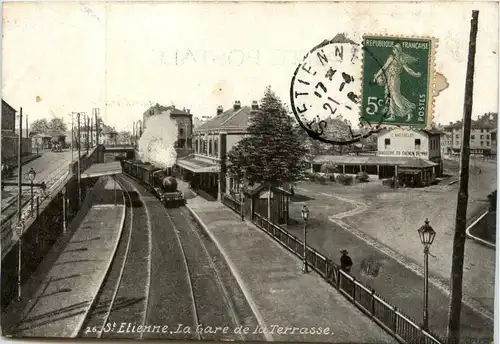 Saint-Etienne, La Gare de la Terrasse -366136