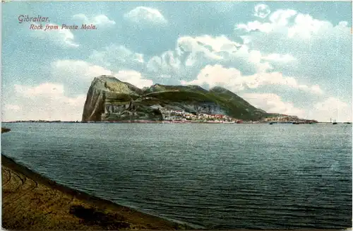 Gibraltar - Rock from Punta Mala -99514