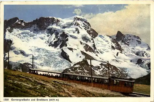 Gornergratbahn und Breithorn -452612