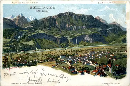 Meiringen - Litho - Steinmann -479072