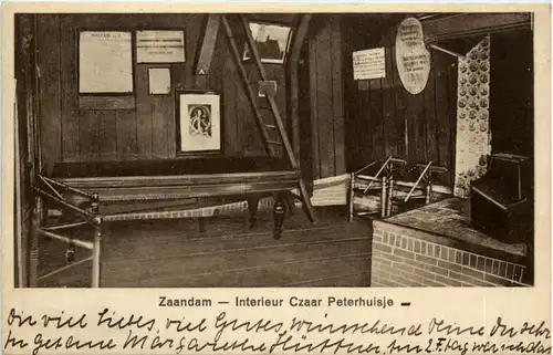 Zaandam - Interieur Czaar Peterhuisje -479790