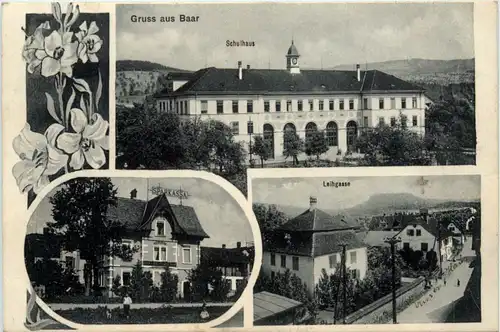 Gruss aus Baar - Schulhaus Sparkassa -480310