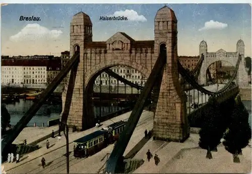 Breslau - Kaiserbrücke -481684