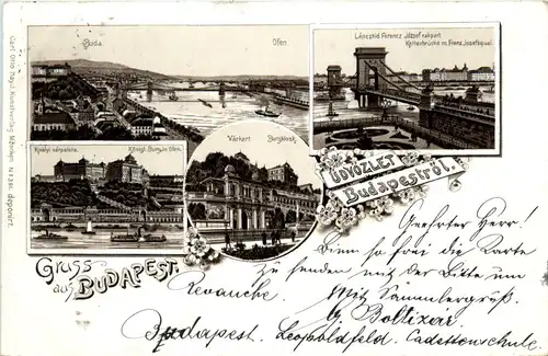 Gruss aus Budapest - Litho -464068