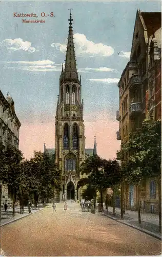 Kattowitz - Marienkirche -487116