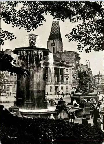 Breslau - Bismarckbrunnen -489416