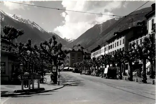 Martigny - La place Centrale -490770