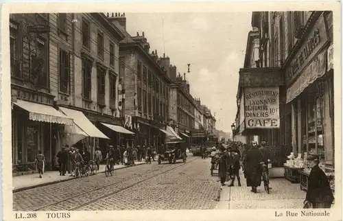 Tours - La Rue Nationale -491190